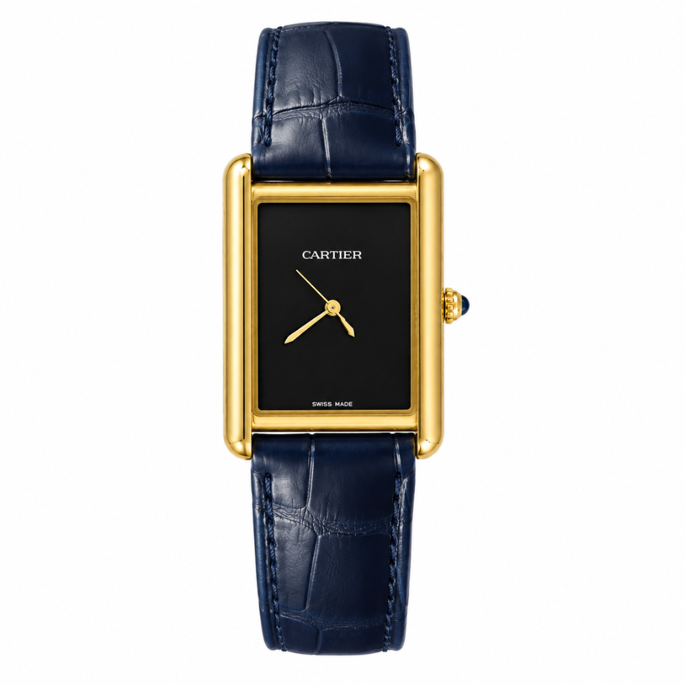 Cartier Elegant Gold Frame Men’s Watch