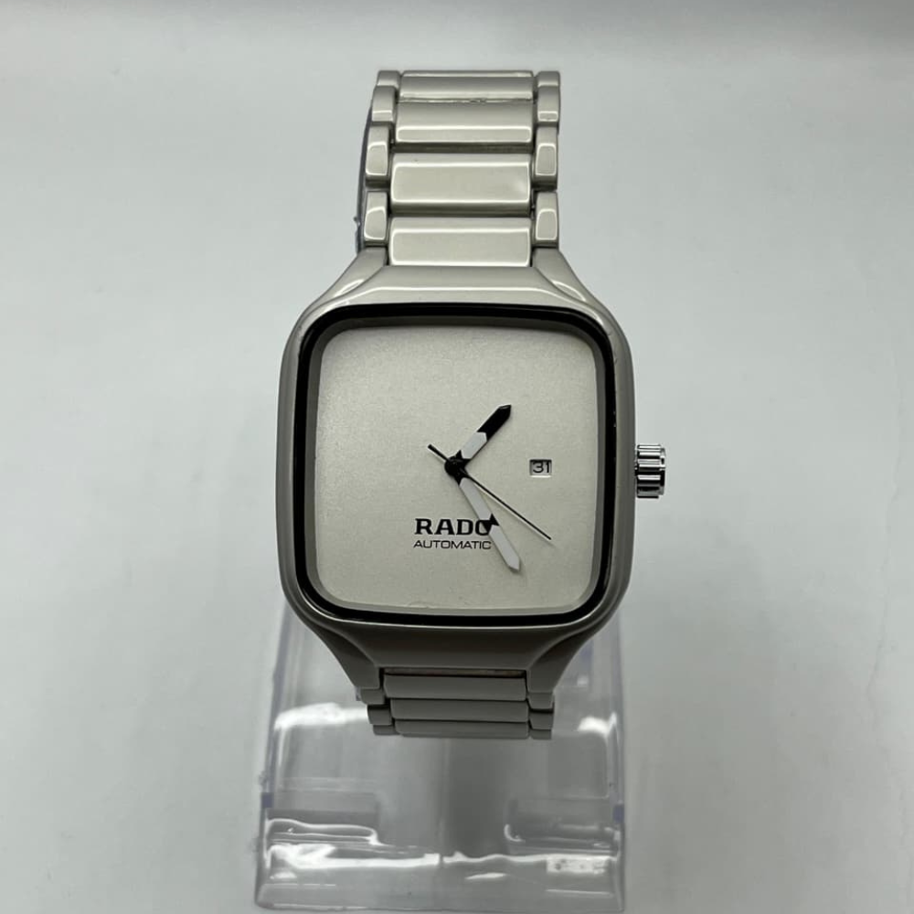 Rado Square Dial Stainless Steel Watch