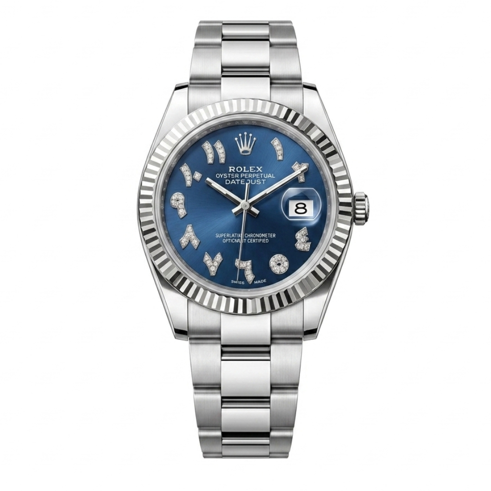 Rolex Oyster Perpetual Arabic Dial – Blue Edition