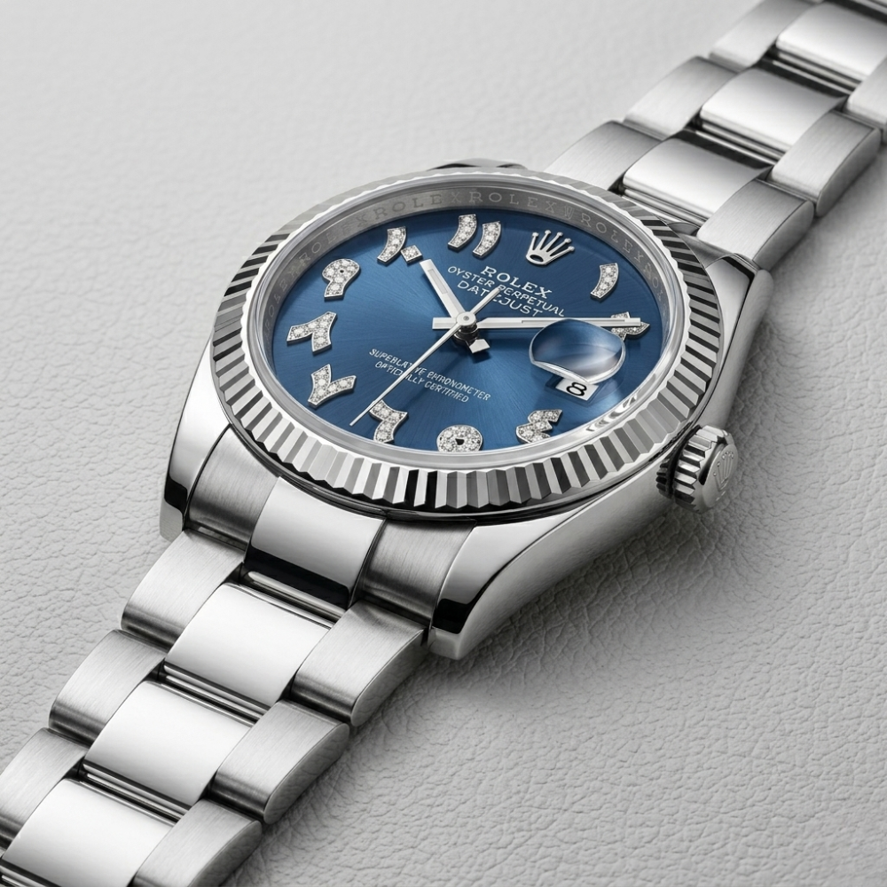 Rolex Oyster Perpetual Arabic Dial – Blue Edition
