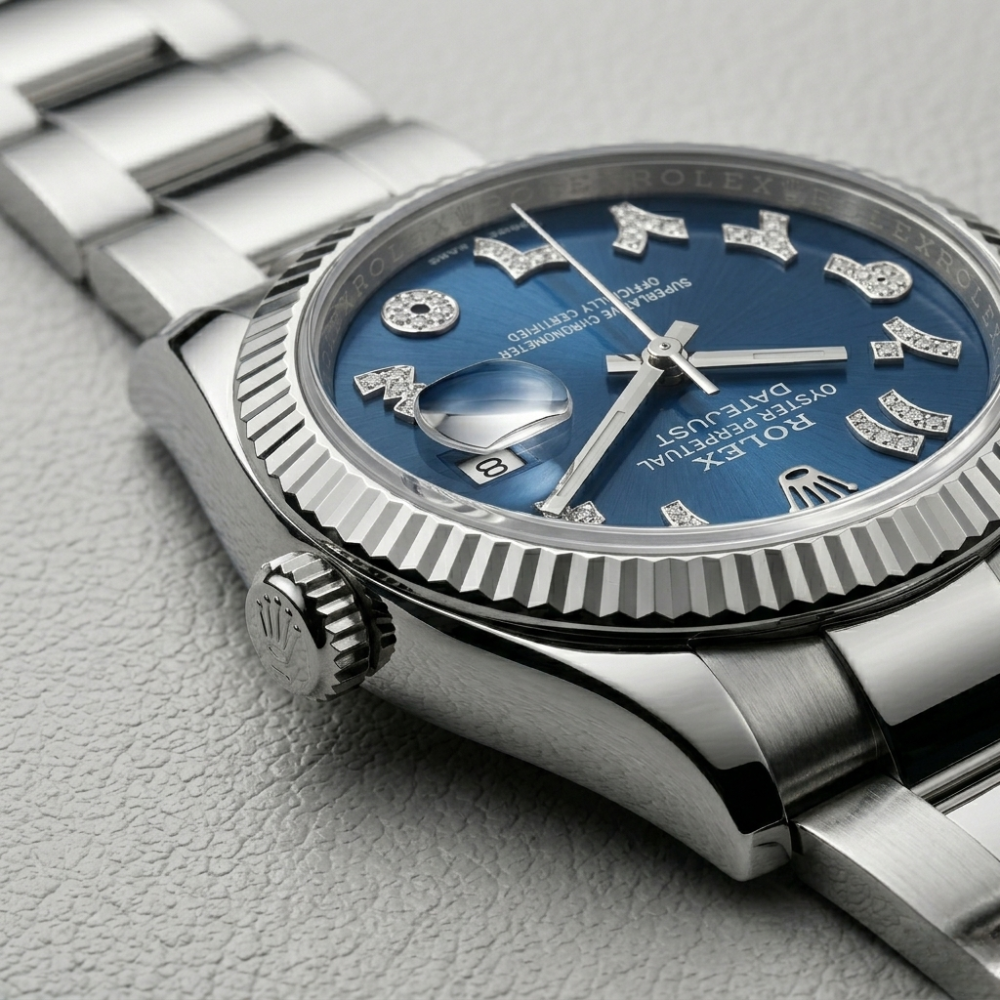 Rolex Oyster Perpetual Arabic Dial – Blue Edition