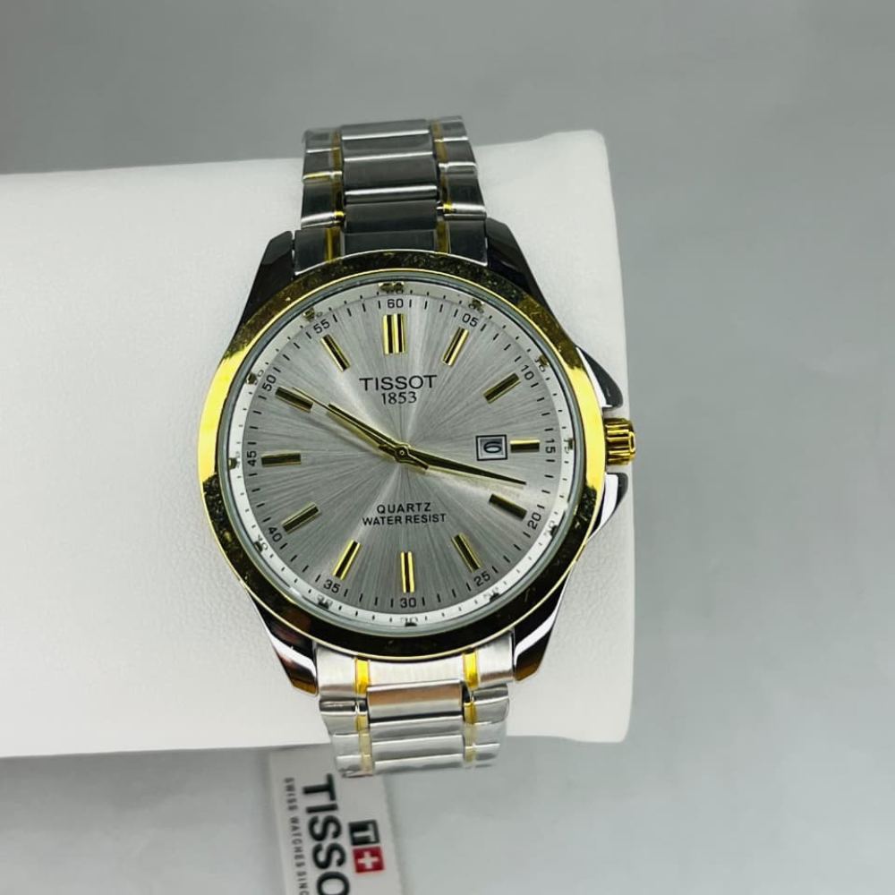 Tissot Two-Tone Quartz Watch| Stainless Steel Bracelet