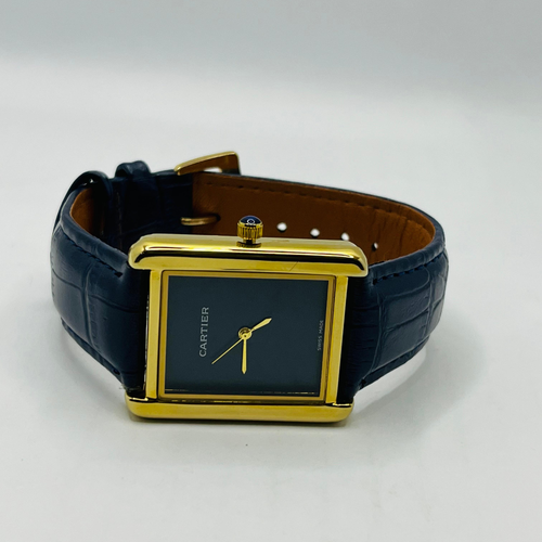 Cartier Elegant Gold Frame Men’s Watch