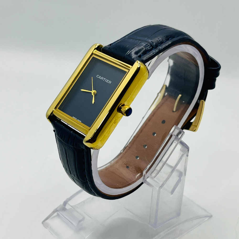 Cartier Elegant Gold Frame Men’s Watch
